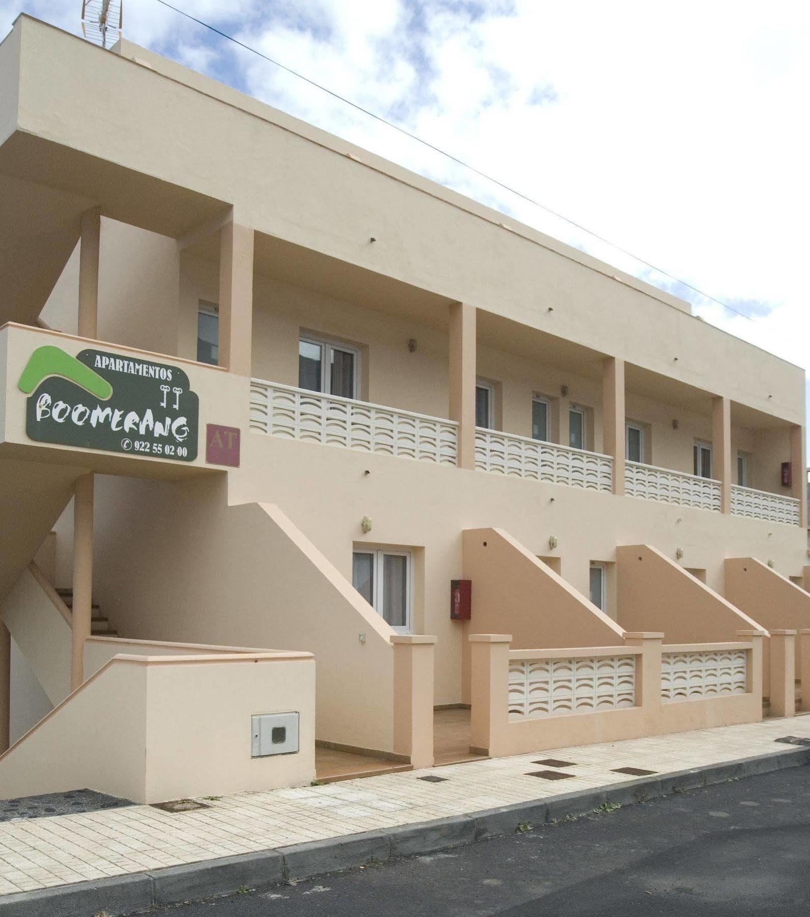 Apartamentos Boomerang I Tamaduste Dış mekan fotoğraf